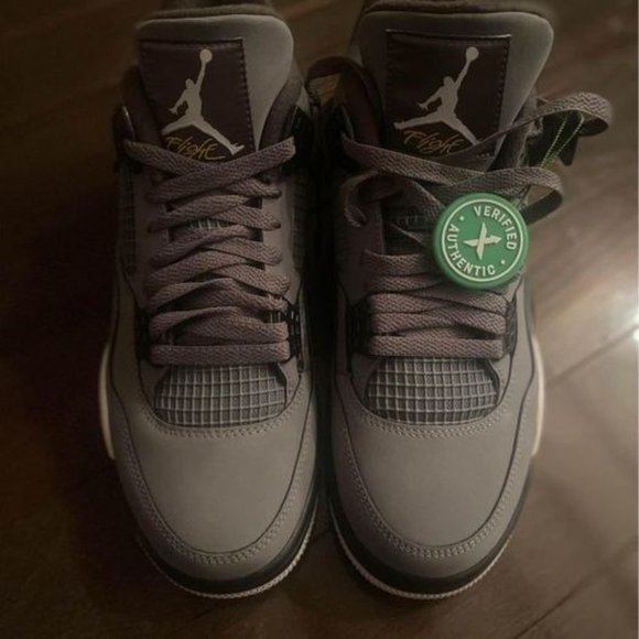 Air Jordan 4 Retro - Grey/Chrome (NEW w/box) main image 4